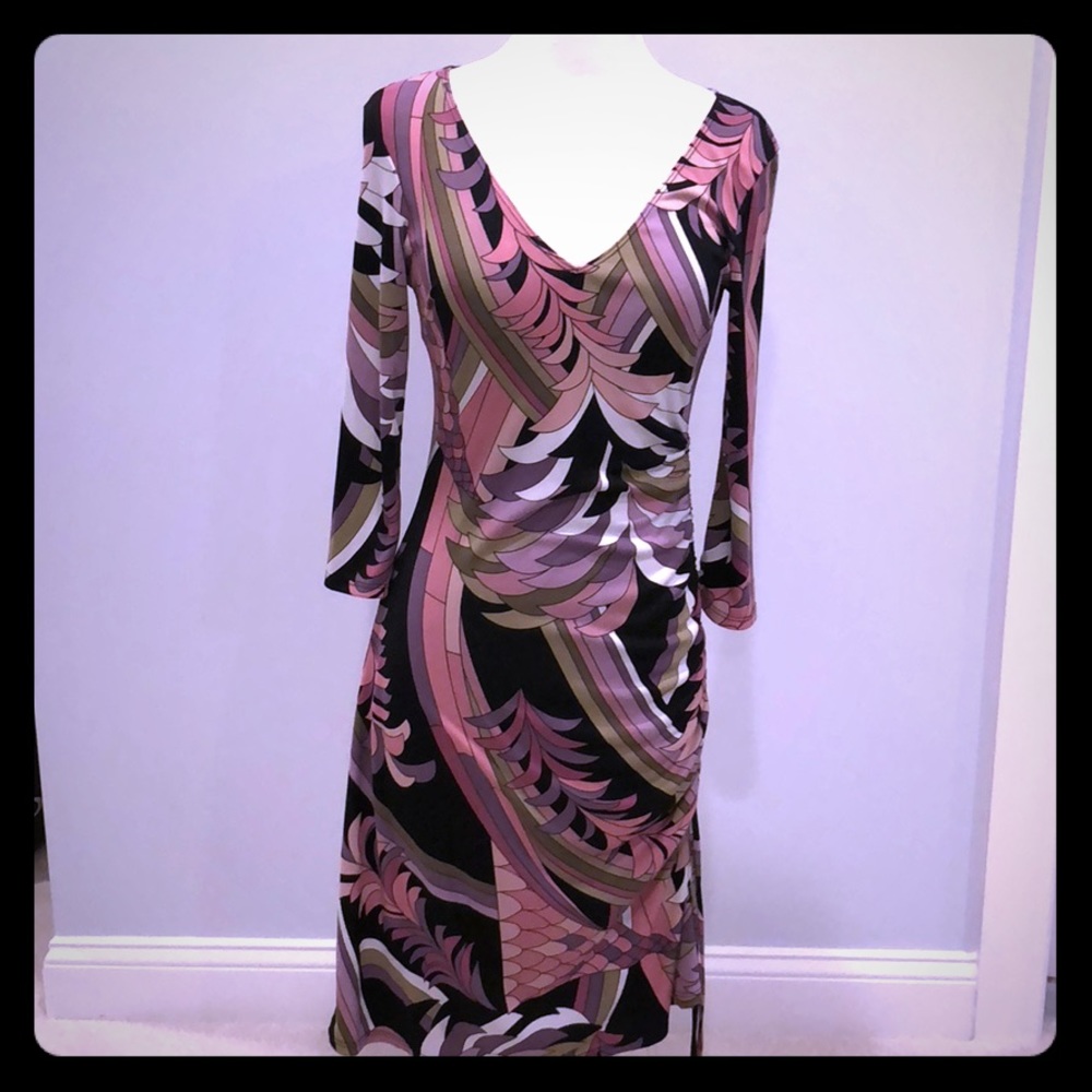 BCBGMaxazria midi dress
